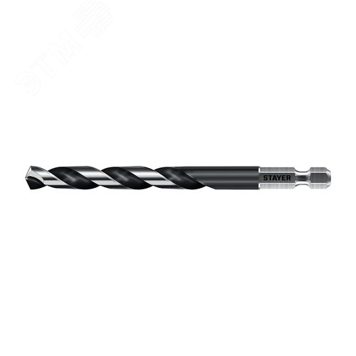 "Сверло по металлу для винтовёртов и шуруповертов IMPACT READY, НЕХ-1/4"", d 8.0 х 117 мм" - фото 1