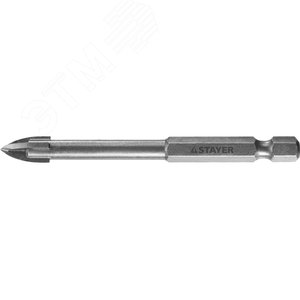 Изображение товара Сверло по кафелю и стеклу 6 мм 4х кромка (шт)