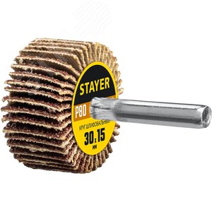 Изображение товара Круг шлифовальный d 30X15 мм P80 (шт)