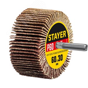 Изображение товара Круг шлифовальный d 60X30 мм P60 (шт)