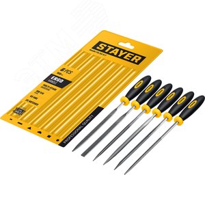 Изображение товара Набор надфилей 150 мм, 6 предм., Professional (набор)