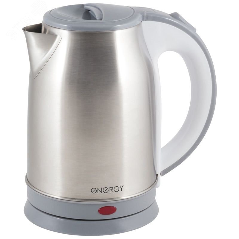 Изображение товара Электрочайник ENERGY E-202 1,8 л стальный с автоматическим отключением