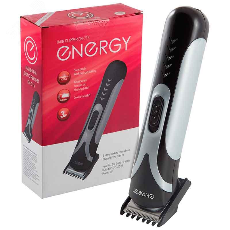 Изображение товара Машинка для стрижки аккумуляторная EN-715 (шт)