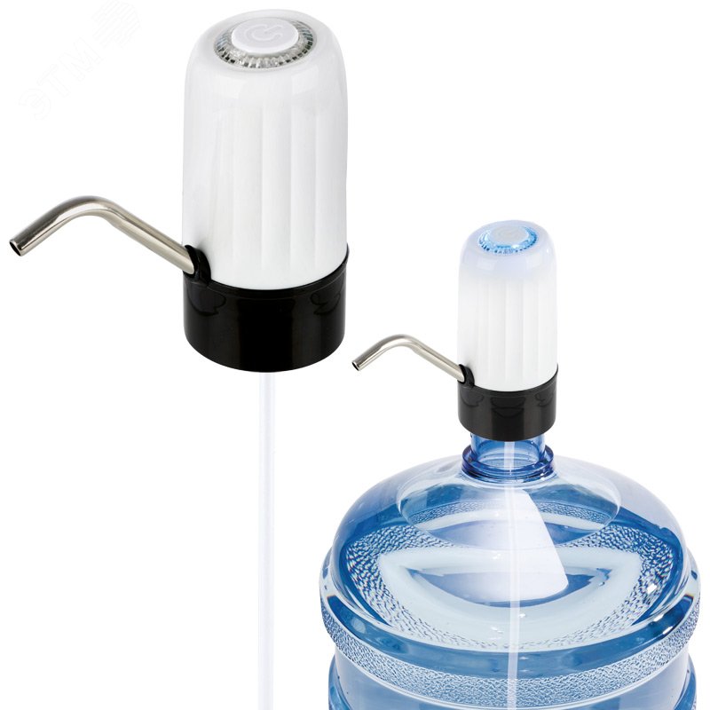 Изображение товара Помпа аккумуляторная для воды ENERGY EN-010E с подсветкой и силиконовой трубкой