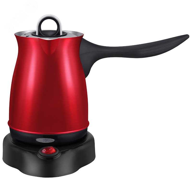 Изображение товара Электрическая турка ENERGY EN-296 для кофе красного цвета