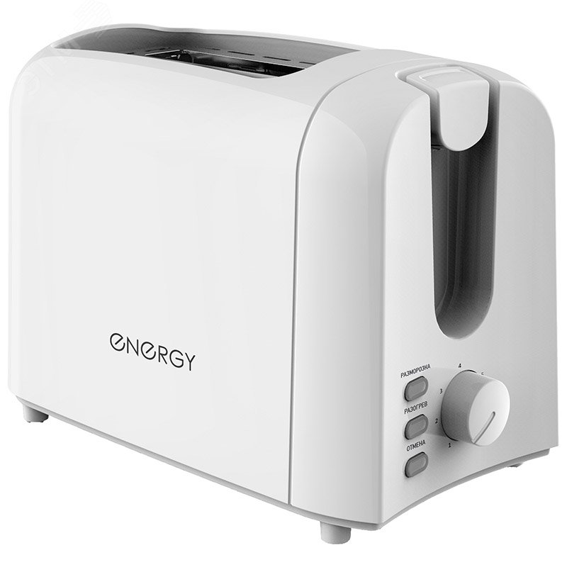 Изображение товара Тостер EN-261, 6 степеней прожарки, поддон для крошек, на 700 Вт, цвет белый (шт)
