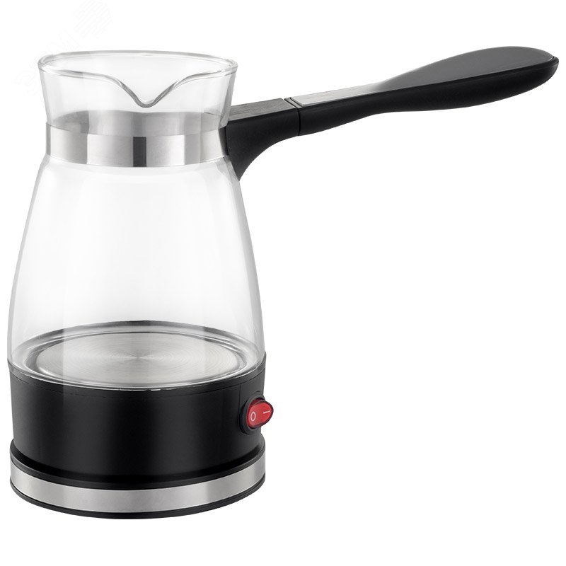 Изображение товара Стеклянная электрическая турка Energy EN-297 600 Вт для кофе