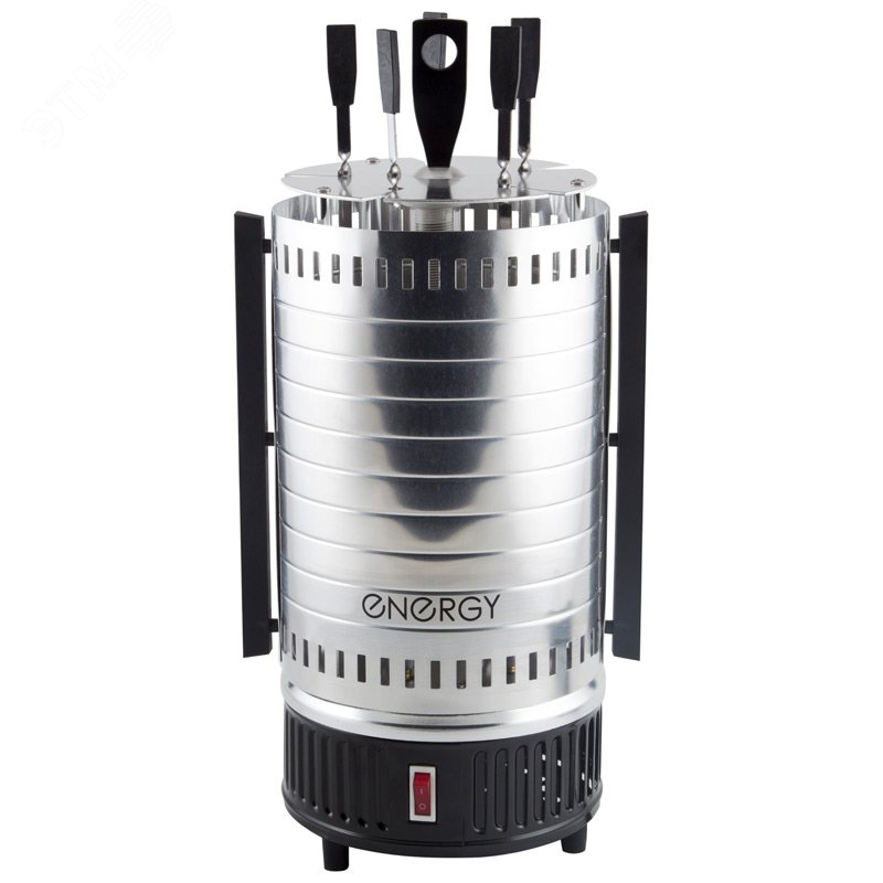 Изображение товара Электрошашлычница ENERGY НЕВА-1 1000Вт, 220V, высокая мощность и быстрое приготовление