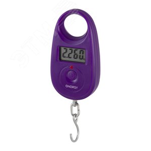 Изображение товара Безмен электронный BEZ-150 до 25кг, цвет фиолетовый (шт)