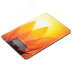 Изображение товара Весы кухонные электронные EN-423, рисунок ''Подсолнух'' (шт)