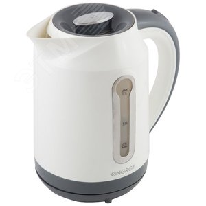 Изображение товара Чайник E-210 на 1.7 л, основание - диск, цвет белый (шт)