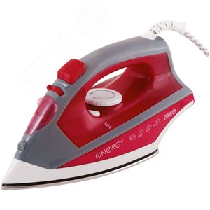 Изображение товара Утюг EN-328 на 2000 Вт, подошва - стальная, цвет бордовый (шт)