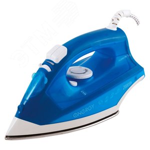 Изображение товара Утюг EN-328 на 2000 Вт, подошва - стальная, цвет голубой (шт)
