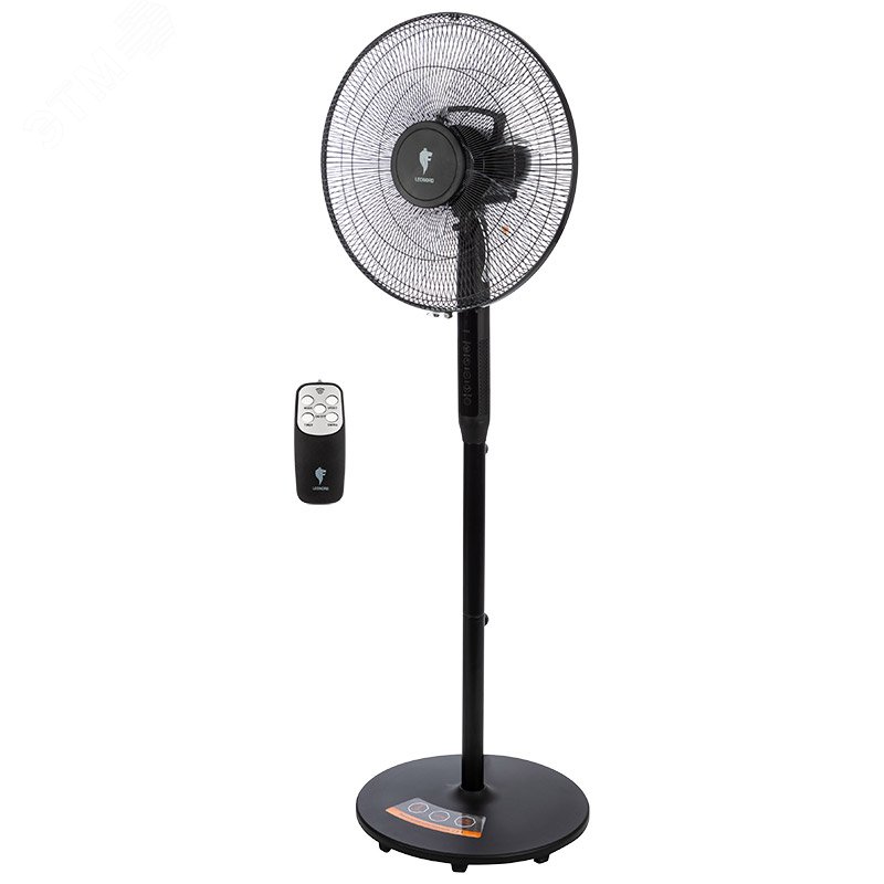 Изображение товара Вентилятор Leonord LE-1603 с пультом для дома и офиса 55 Вт черный