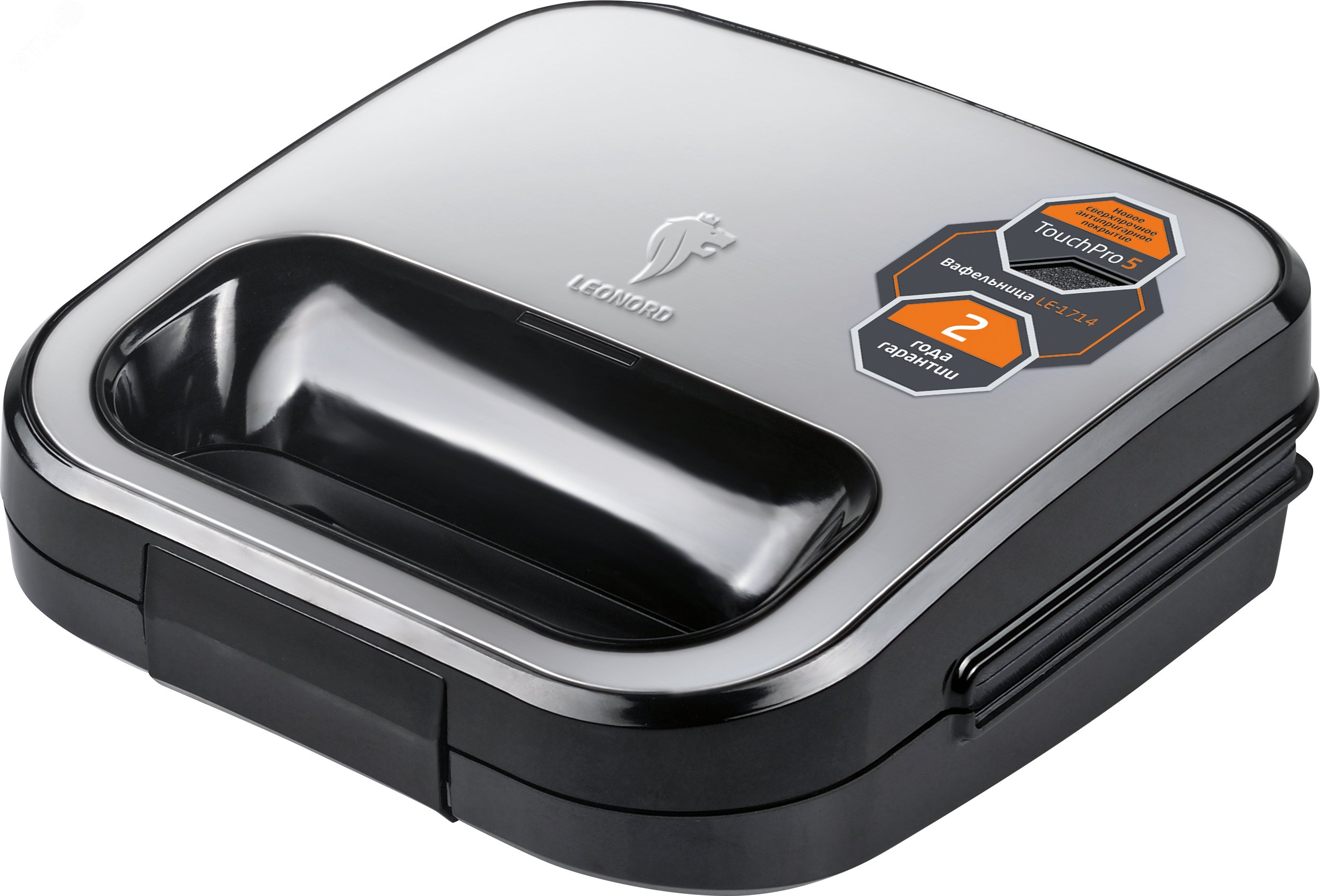 Изображение товара Вафельница Leonord LE-1714 750 Вт с антипригарным покрытием и двумя формами