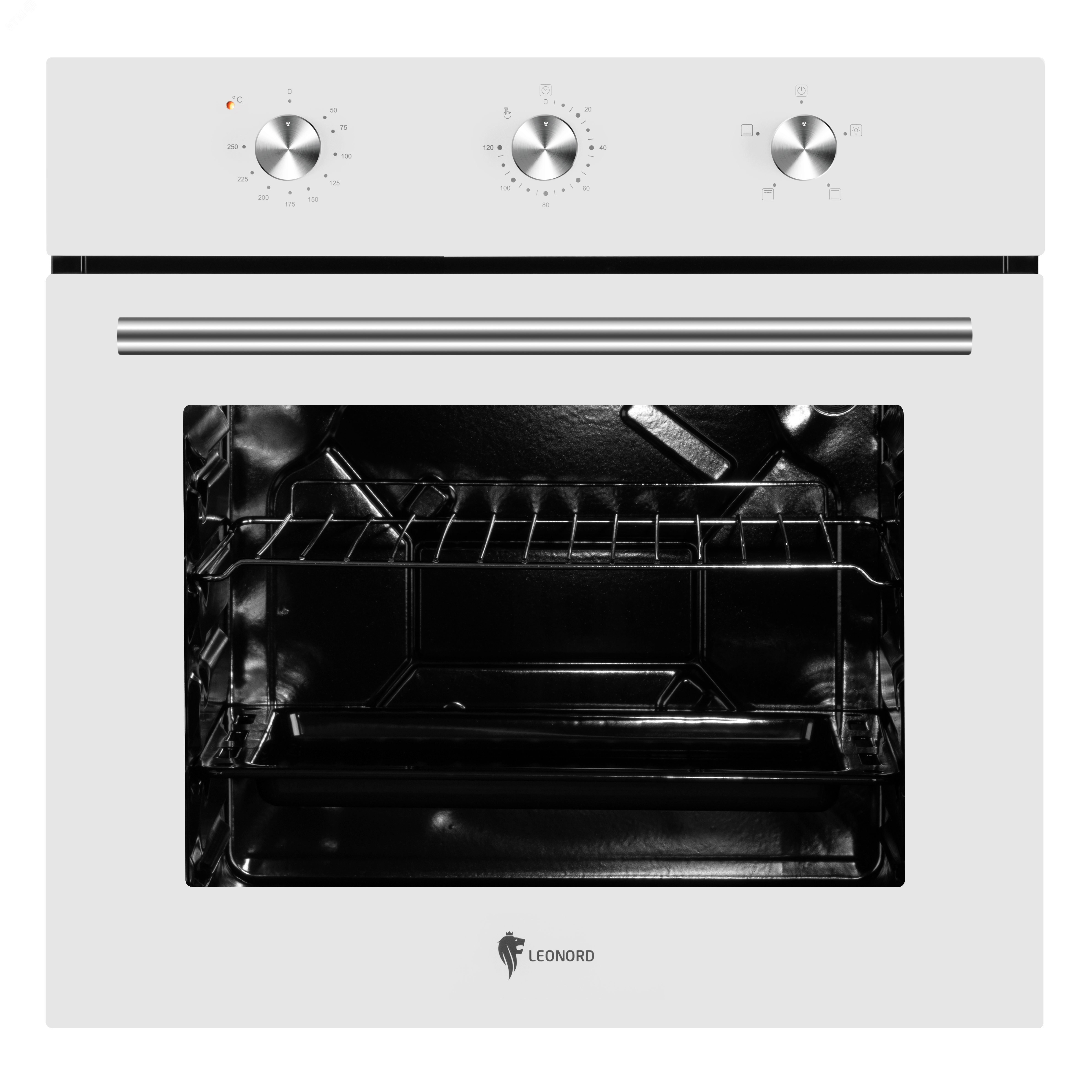 Изображение товара Встраиваемый электрический духовочный шкаф Leonord LEO-60003W белый