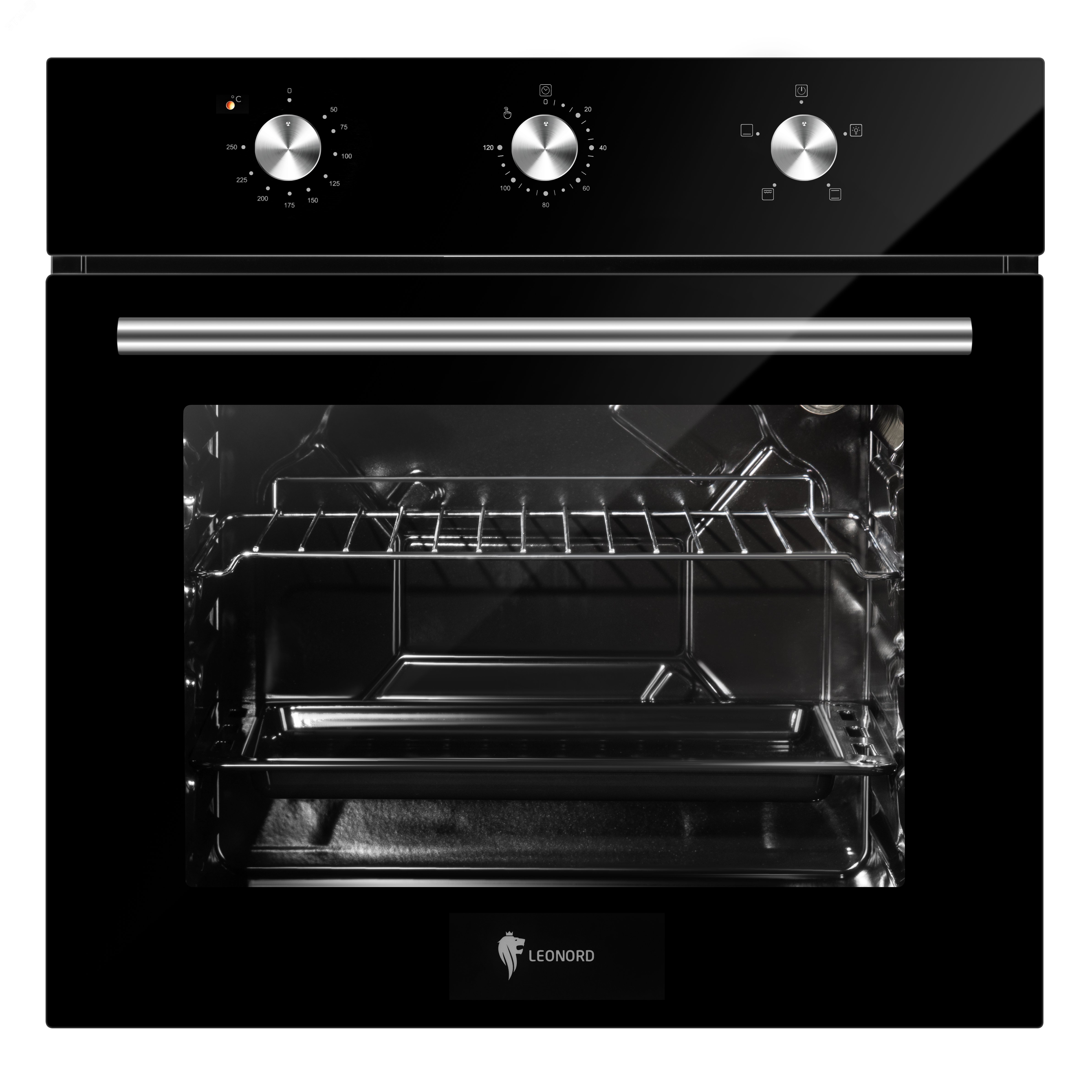 Изображение товара Духовой шкаф встраиваемый электрический LEO-60003B (шт)