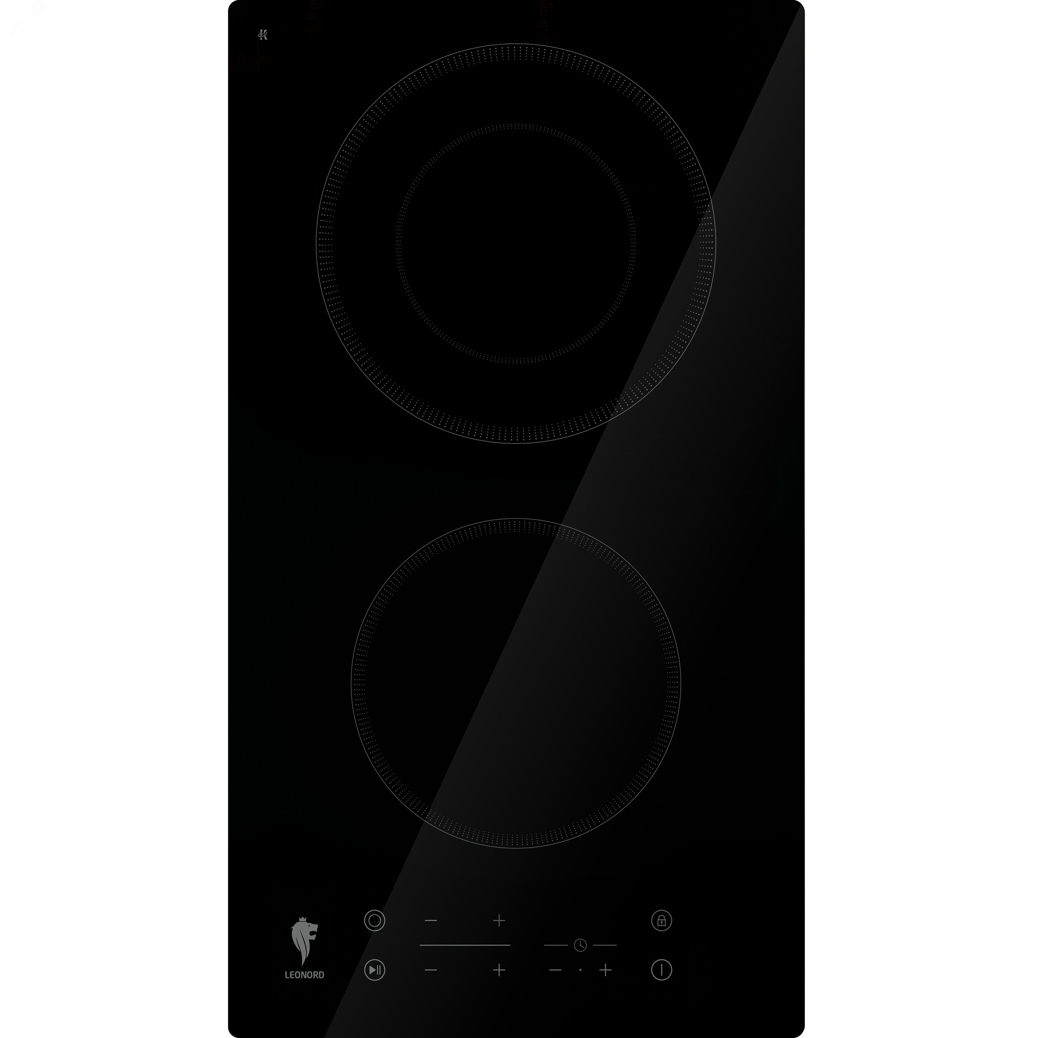 Изображение товара Электрическая варочная панель Leonord LEE-3022 стеклокерамика ручное управление