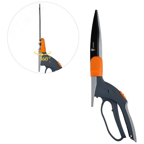 Изображение товара Ножницы газонные поворотные на 360 33J765 (шт)