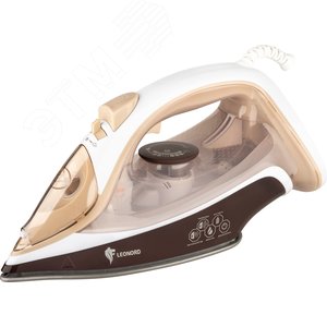 Изображение товара Утюг LE-1804 на 3100 Вт, подошва - керамическая, цвет бежевый (шт)
