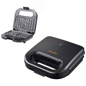 Изображение товара Вафельница МА-207 на 750 Вт, форма - венская вафля (шт)