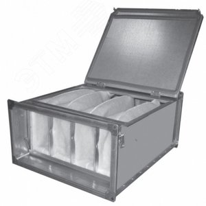 Изображение товара Корпус мешочного фильтра для прямоугольных каналов ФЛП 1000x500 (шт)