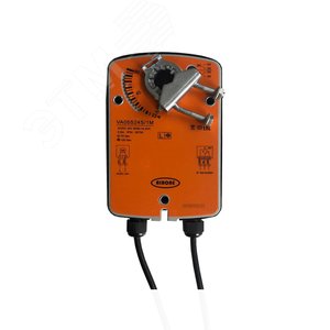 Изображение товара Электропривод с возвратной пружиной на 24 В, с двумя дополнительными переключателями для противопожарных клапанов VA05S24S (ON-OFF) (шт)