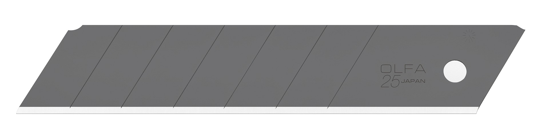 Лезвие EXCEL BLACK сегментированное, 20 шт, 25 мм в пластиковом кейсе