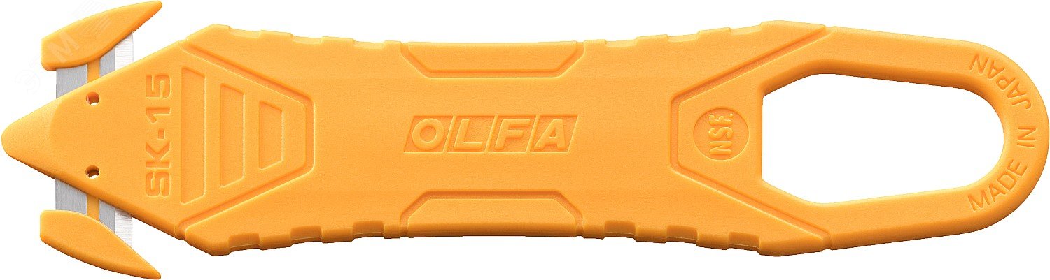 Изображение товара Нож для вскрытия упаковки OLFA SK-15/DSB безопасный и прочный японский инструмент