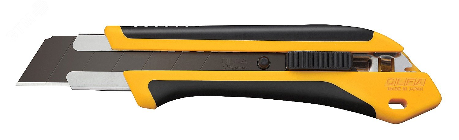 Изображение товара Строительный нож OLFA X-design ComfortGrip 25 мм с сегментированным лезвием