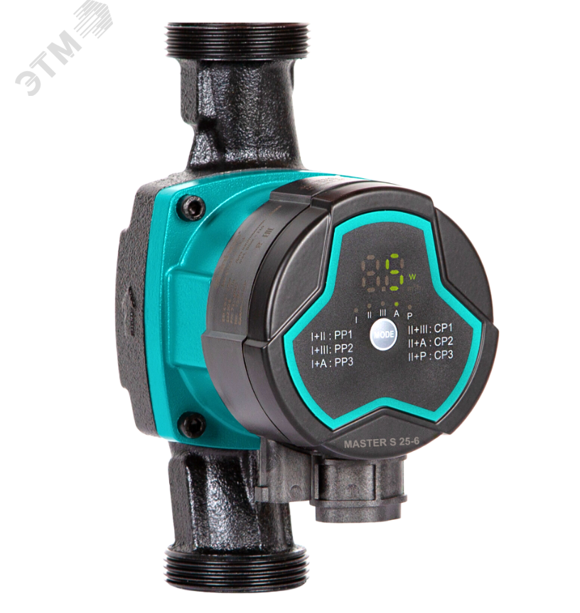 Изображение товара Циркуляционный насос Shinhoo MASTER S 32-4 180 с электронной регулировкой Изображение товара Циркуляционный насос Shinhoo MASTER S 32-4 180 с электронной регулировкой