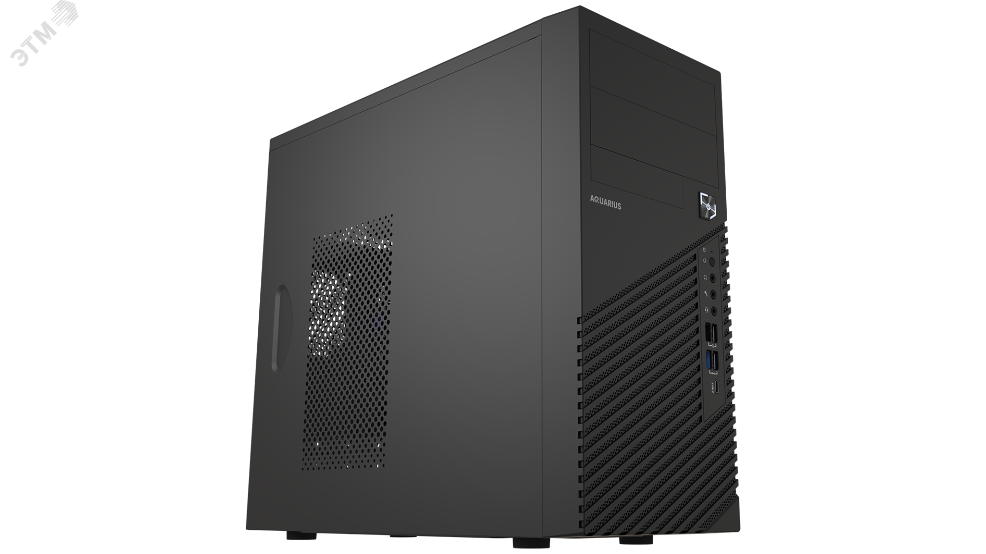 Настольный компьютер P30 K44, 1xM.2 SSD, 4x2.5''/3.5'' SSD/HDD, ОЗУ до ...