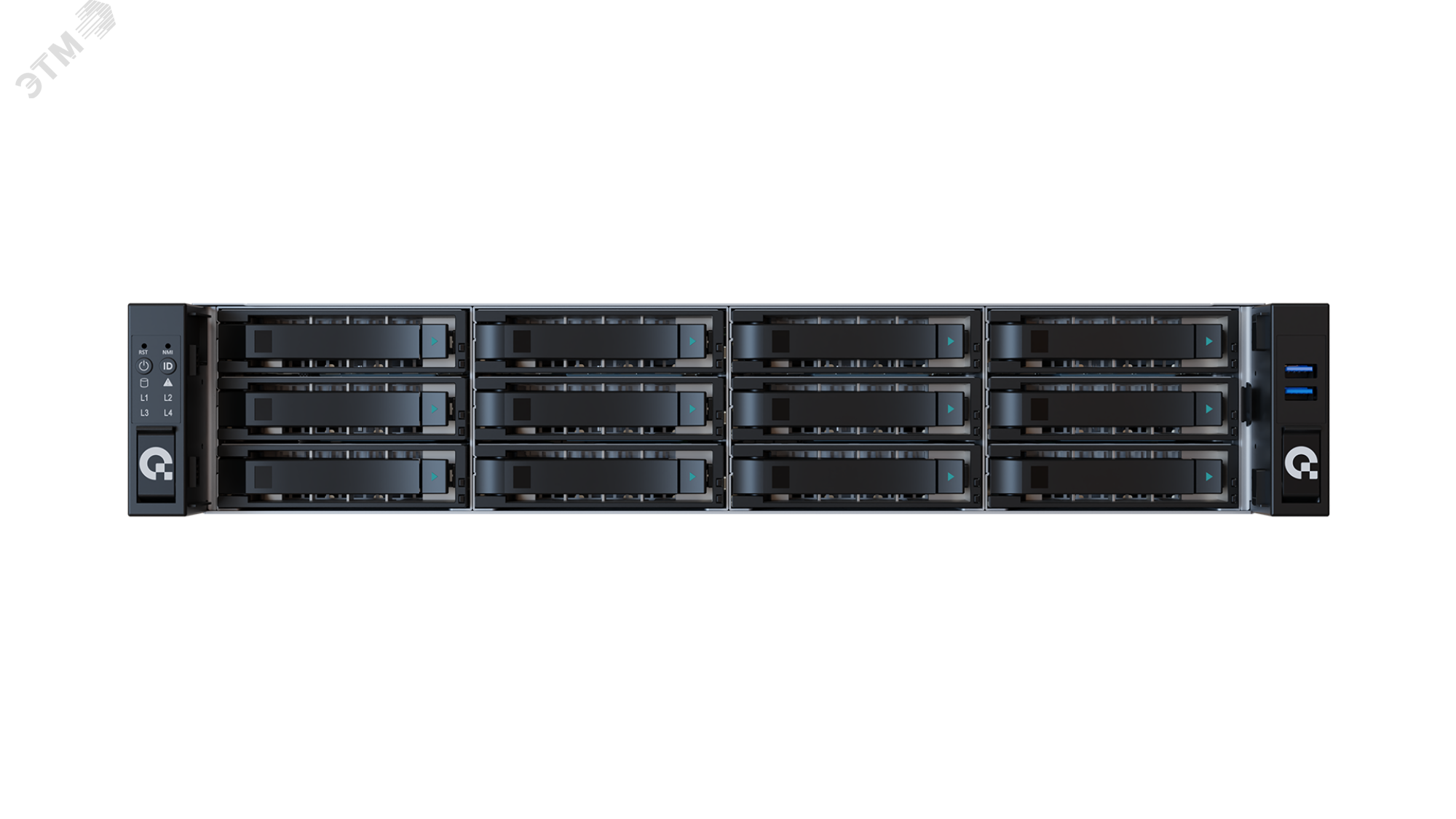 Сервер среднего уровня D212FW 2U, Xeon Scalable, до 14 накопителей, ОЗУ до 4 ТБ DDR4 T50 D212FW Aquarius - превью 3