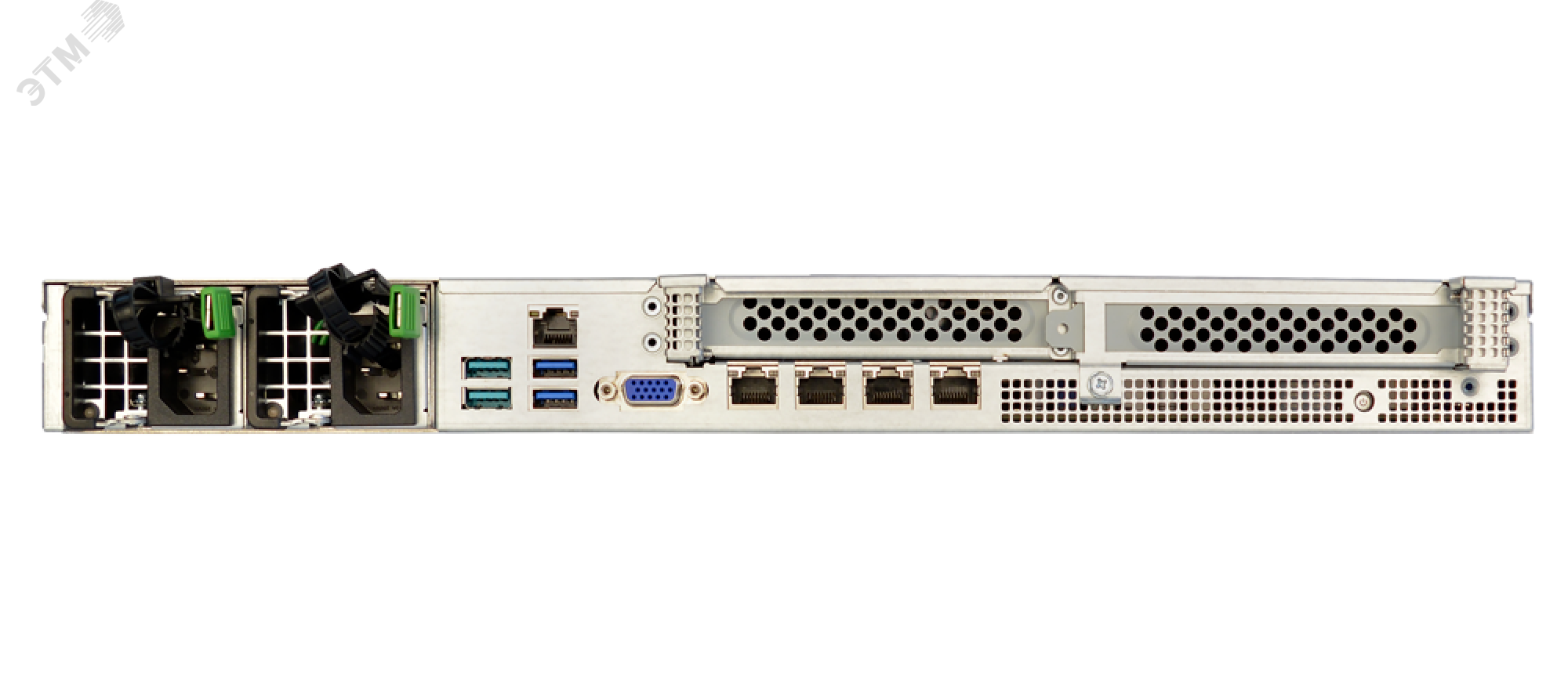 Сервер специализированный S102DF 1U, процессор опционально, до 3 накопителей, ОЗУ до 128 ГБ DDR4 T40 S102DF Aquarius - превью 4