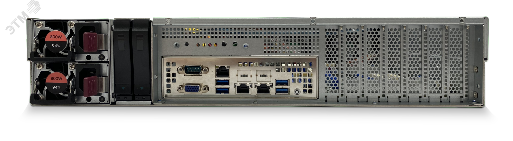 Сервер специализированный D202FW 2U, Xeon Scalable v2, до 4 накопителей, ОЗУ до 4 ТБ DDR4 T50 D202FW Aquarius - превью 3