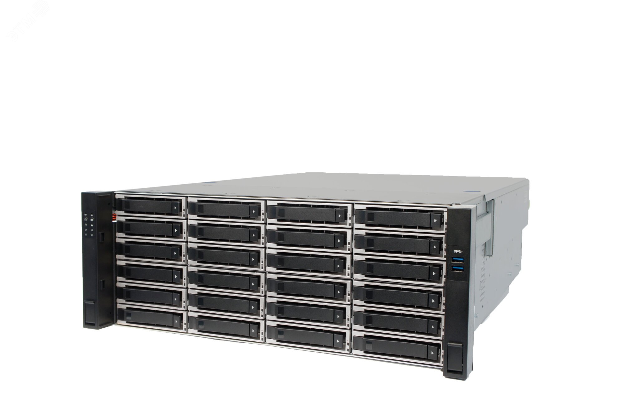 Сервер среднего уровня D436FW 4U, Xeon Scalable, до 38 накопителей, ОЗУ до 4 ТБ DDR4 T50 D436FW Aquarius - превью 2