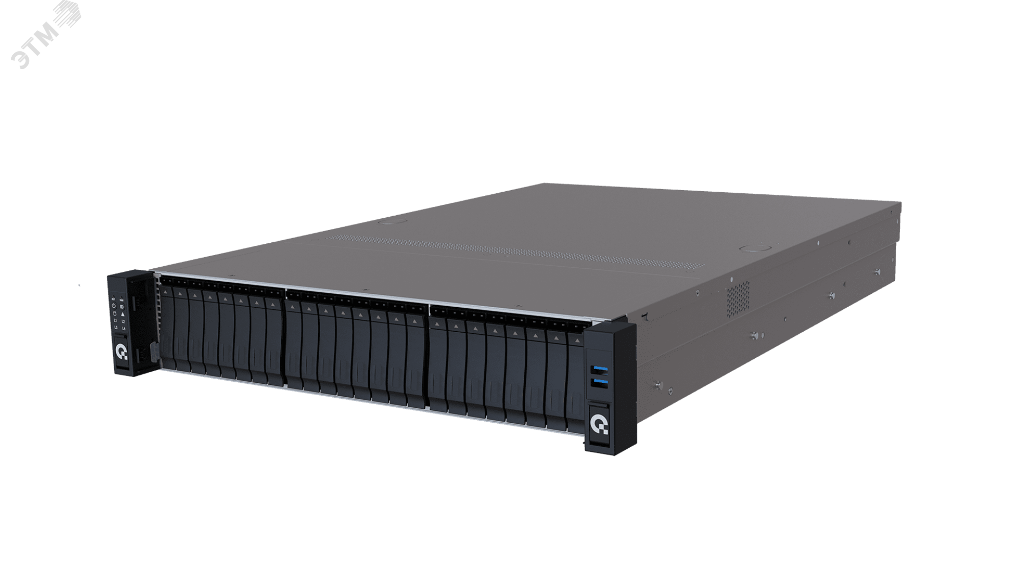 Сервер среднего уровня D224FW 2U, Xeon Scalable, до 26 накопителей, ОЗУ до 4 ТБ DDR4 T50 D224FW Aquarius - превью 2