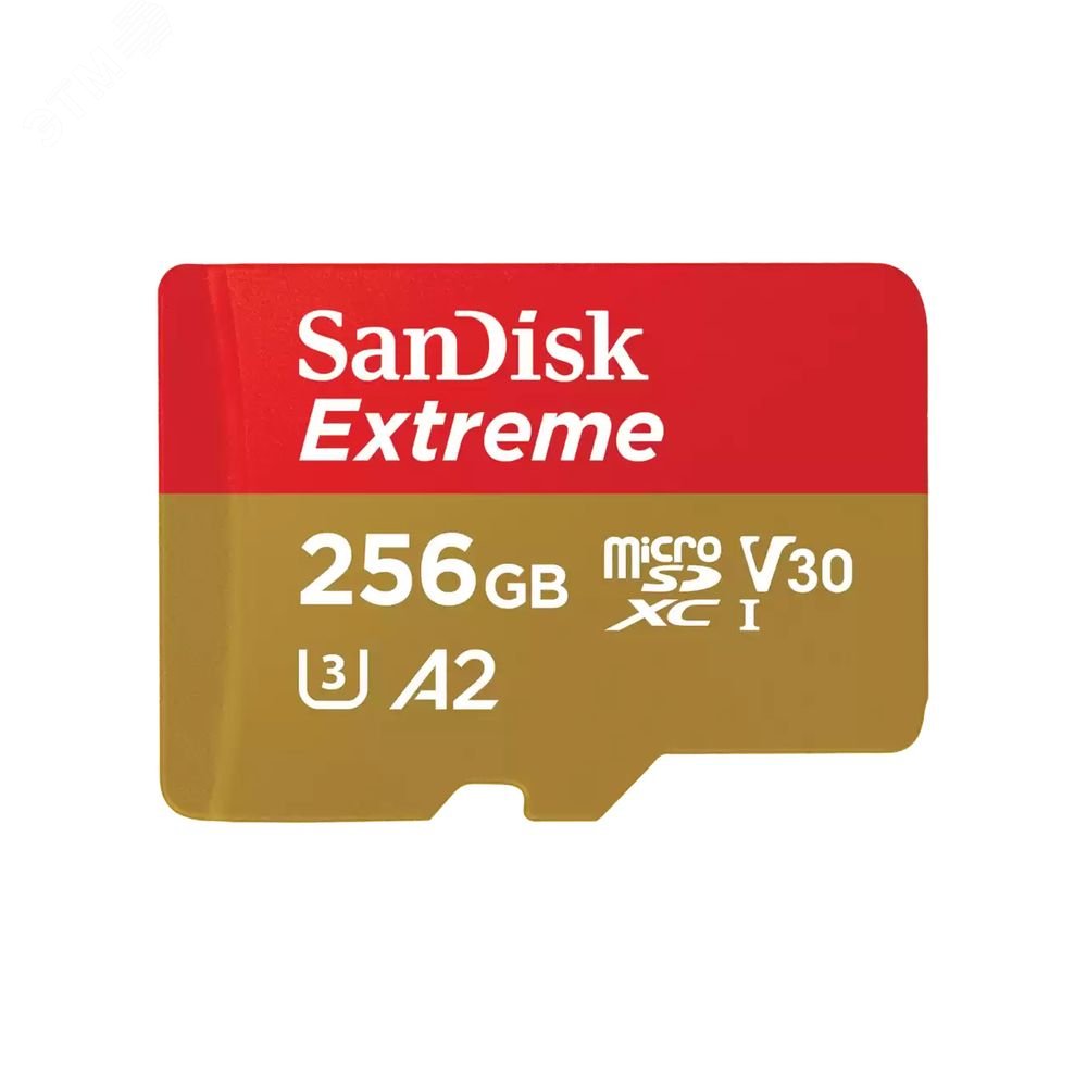 Изображение товара Карта памяти 256GB MicroSD Extreme UHS I, V30, U3, SDXC, 190 МБ/с, Class 10 (шт)