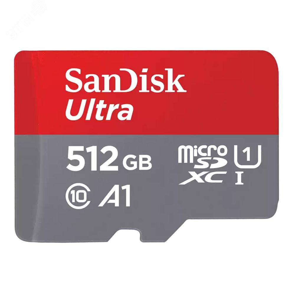 Изображение товара Карта памяти 512GB MicroSD Ultra UHS I, U1, SDXC, 150 МБ/с, Class 10 (шт) Изображение товара Карта памяти 512GB MicroSD Ultra UHS I, U1, SDXC, 150 МБ/с, Class 10 (шт)