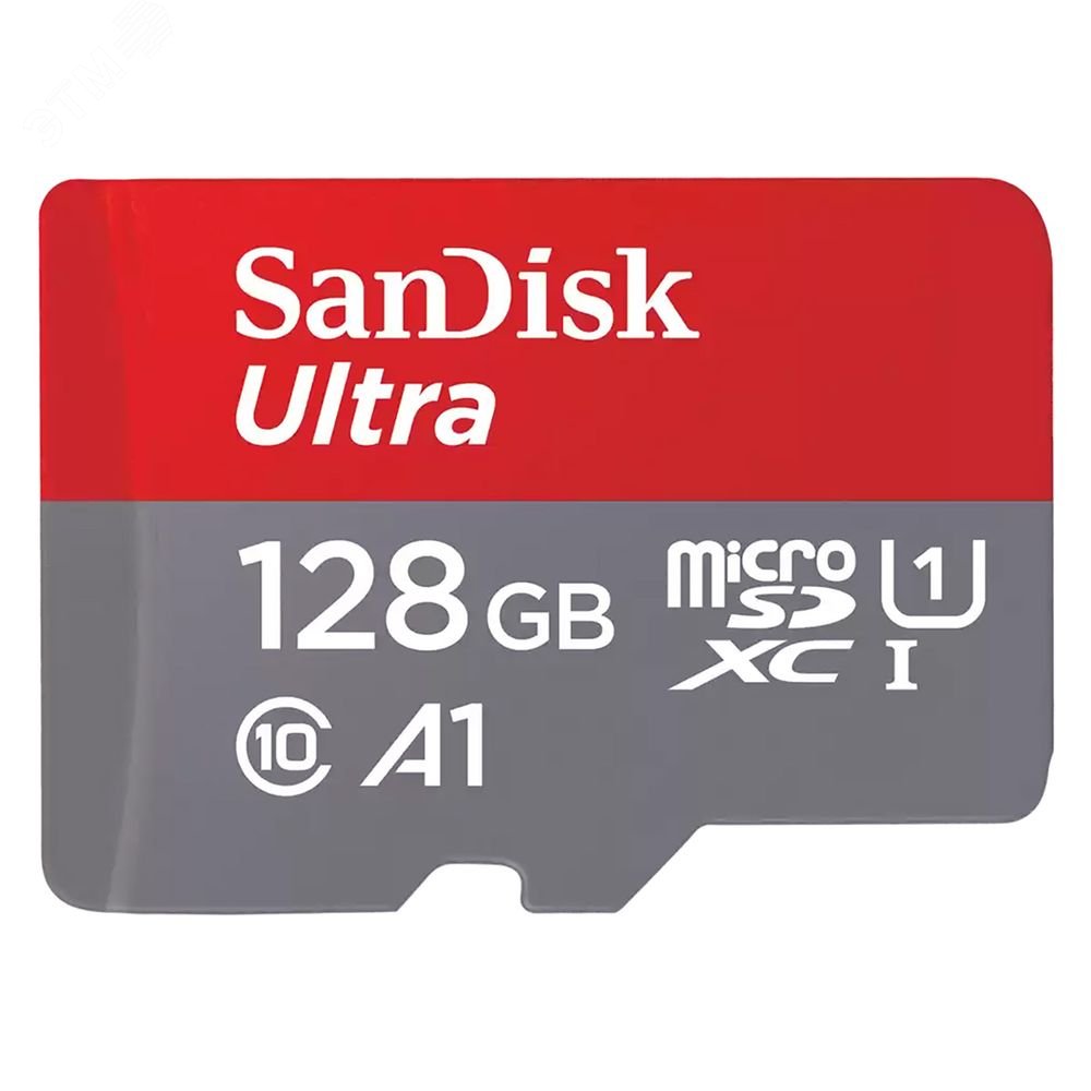 Изображение товара Карта памяти 128GB MicroSD Ultra UHS I, U1, SDXC, 140 МБ/с, Class 10 (шт)