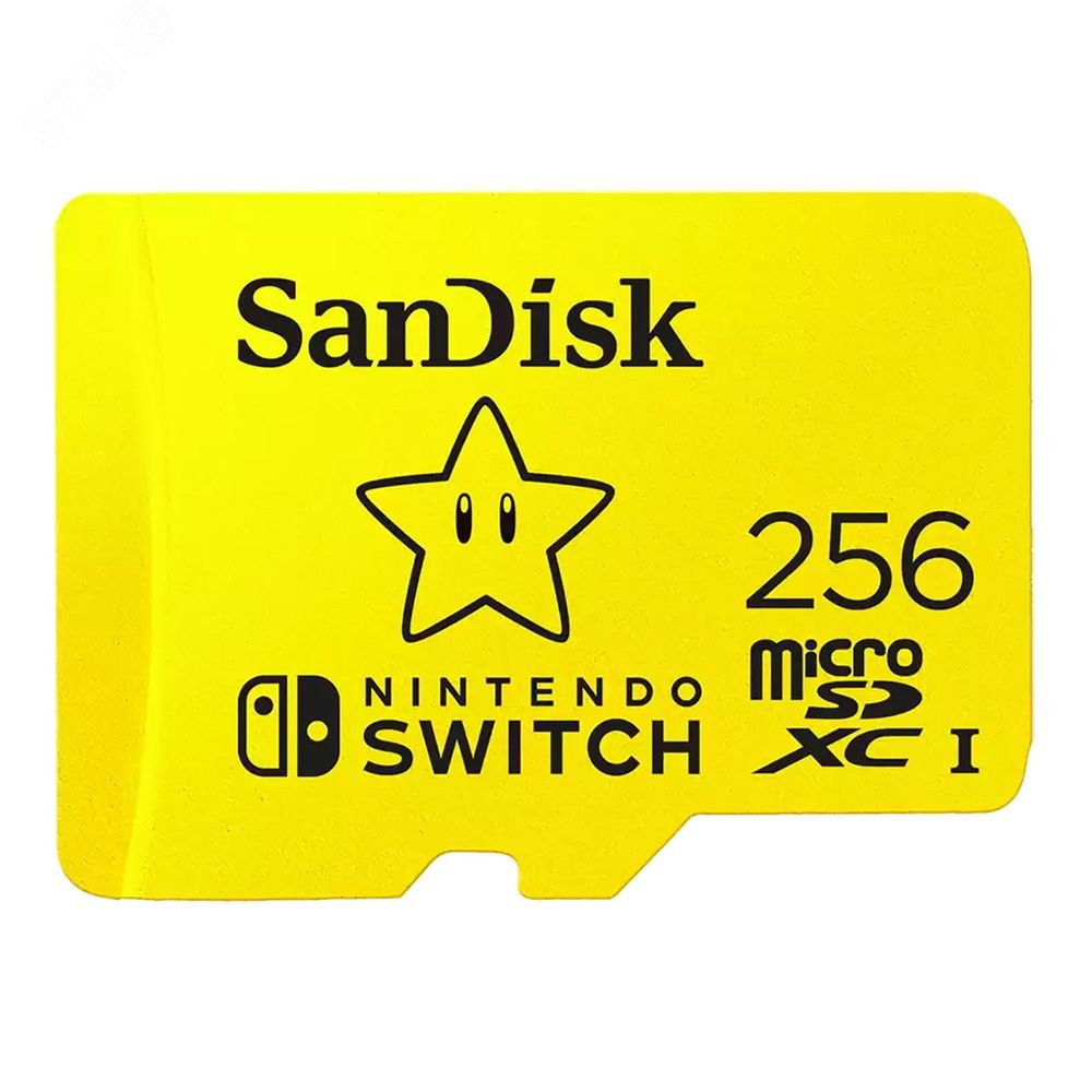 Изображение товара Карта памяти SanDisk 256ГБ MicroSDXC UHS-I для Nintendo Switch Class 10