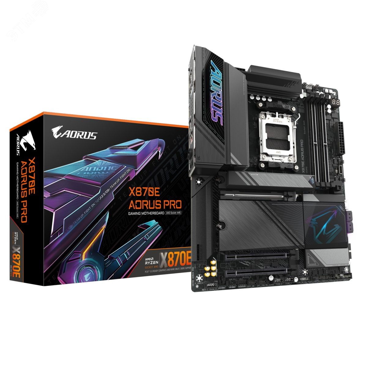 Изображение товара Материнская плата X870E AORUS PRO, AMD X870E, ATX (шт)