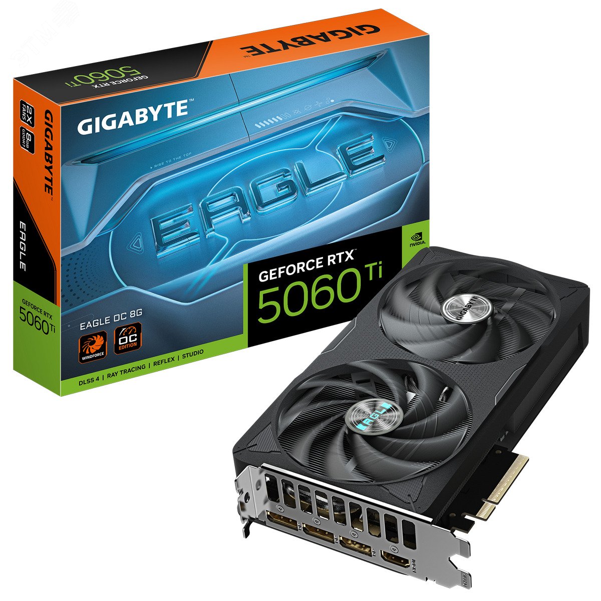 Изображение товара Видеокарта GIGABYTE RTX5060Ti OC 8ГБ GDDR7 PCI-Express 5.0