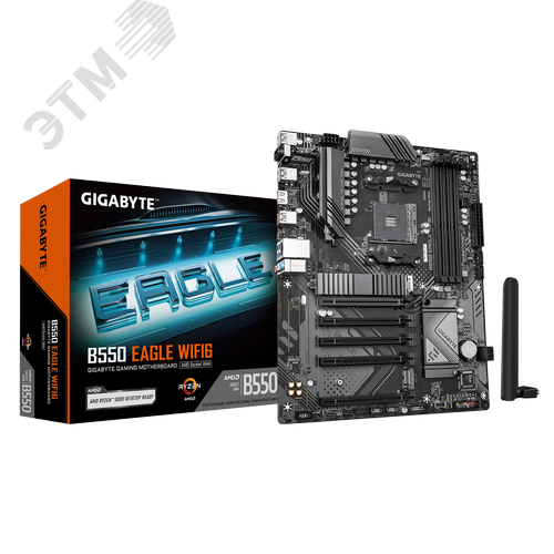 Изображение товара Материнская плата B550 EAGLE WIFI6, AMD B550, ATX (шт)