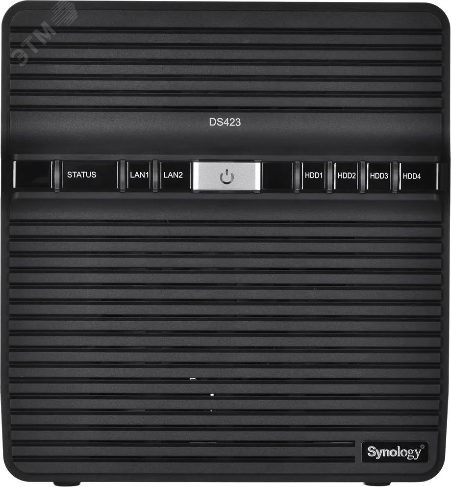 Изображение товара Сетевой накопитель DS423, 4 ядра, 1.7 ГГц, 2 ГБ DDR4 ОЗУ, 4x3.5''/2.5'' SATA (шт)