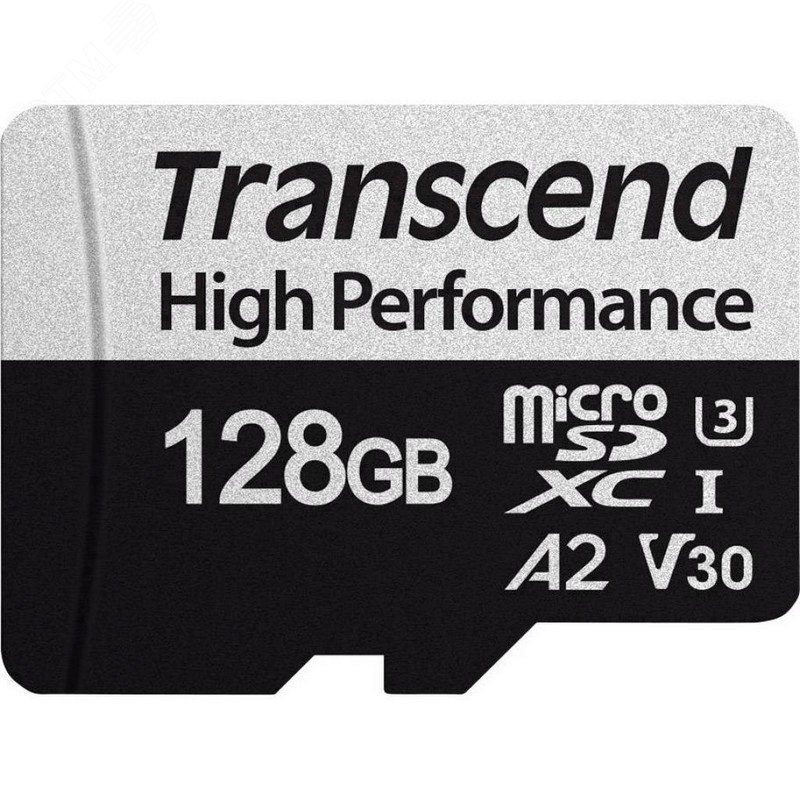 Изображение товара Карта памяти 128GB MicroSD 340S UHS I с адаптером
