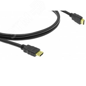 Кабель высокоскоростной HDMI M на HDMI M, 0.9 м., черный