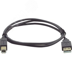 Кабель USB-A 2.0 М на USB-B М, 3.0 м., черный