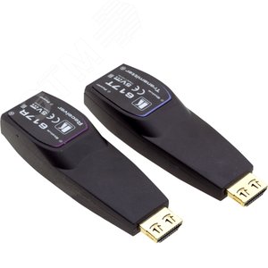 Передатчик и приемник волоконно-оптический HDMI, 4К60 4:4:4, до 200 м.