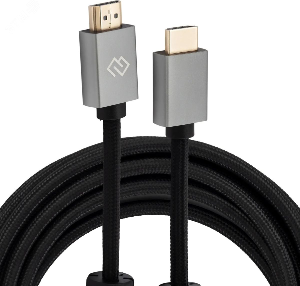 Изображение товара HDMI кабель 5м HDMI 2.1 позолоченные контакты ферритовые кольца черный